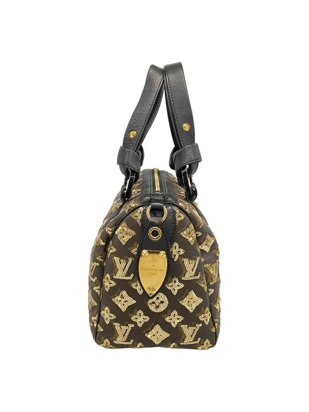 Louis Vuitton Handbag Monogram Eclipse Speedy 30